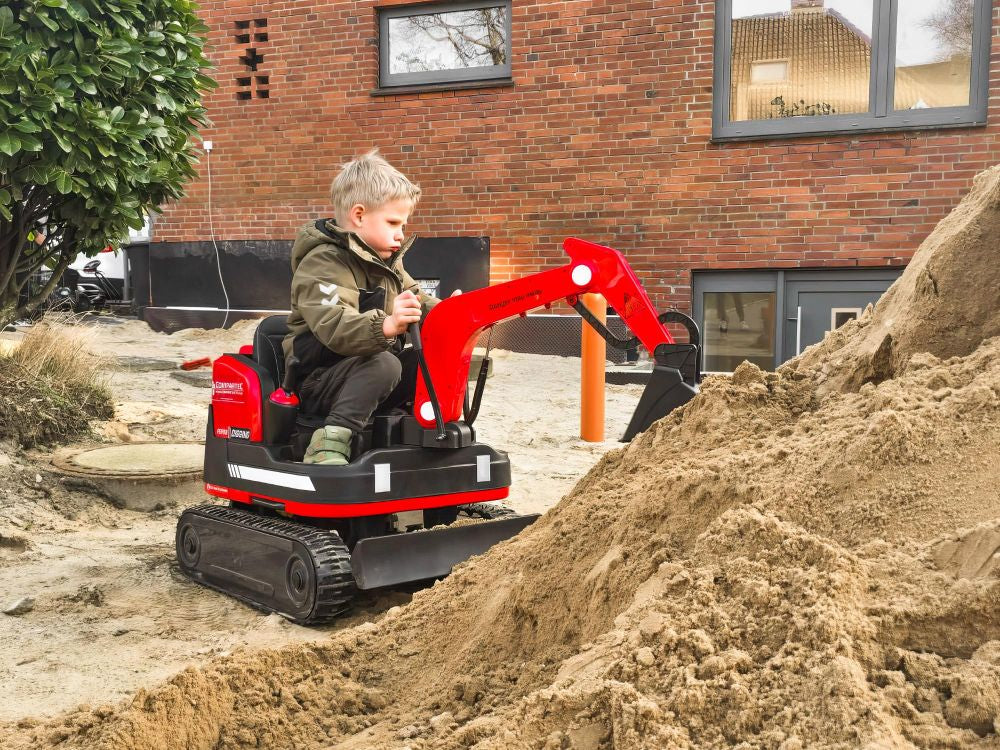 Elektrisk legetøjsminigraver til børn - Bobmaster Junior