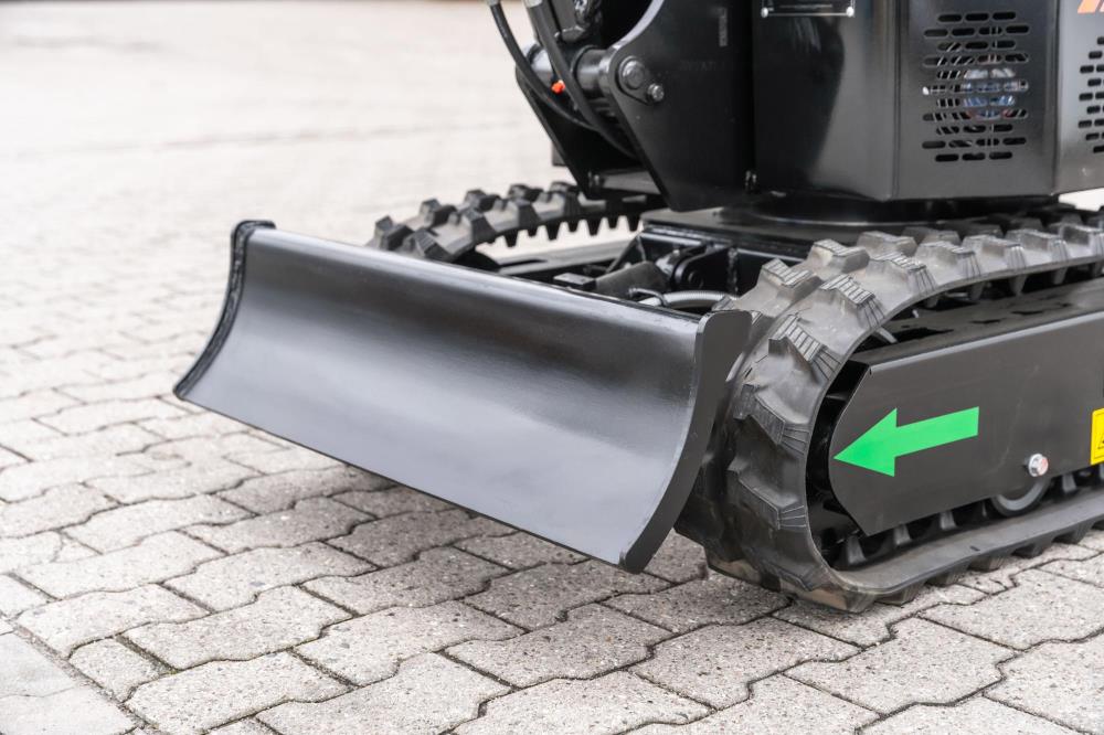Bobmaster Basic diesel minigraver - 850 kg, inkl. skovlsæt