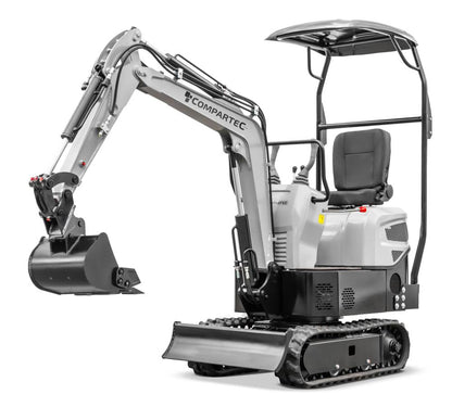 Bobmaster Basic diesel minigraver - 850 kg, inkl. skovlsæt