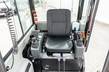 Bobmaster Premium diesel minigraver - 1900 kg med knækarm og joystick, inkl. skovlsæt