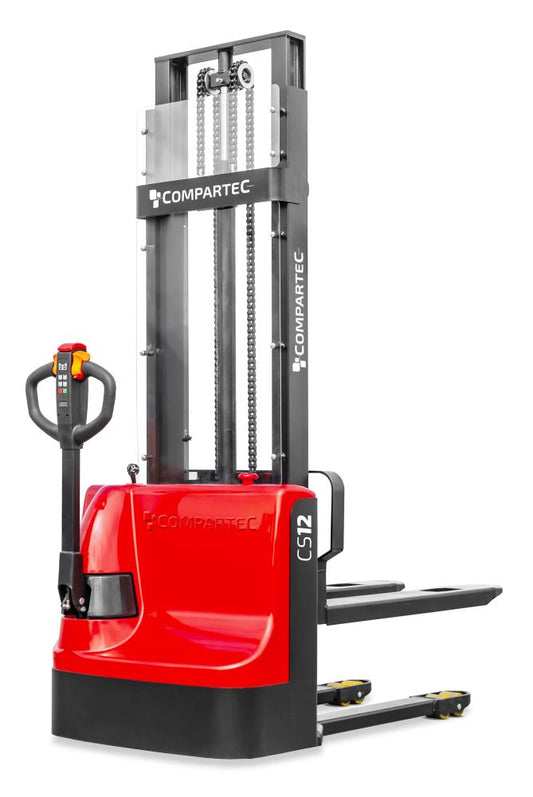CS12 Elektrisk Stabler – 1200 kg kapacitet, løftehøjde op til 4000 mm