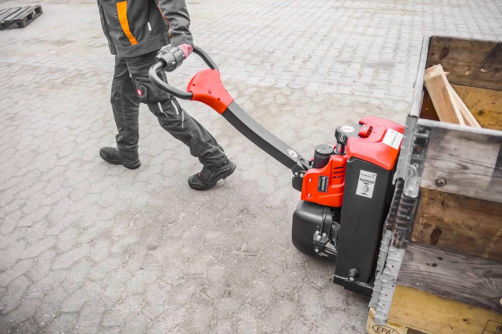 ForkLion El-palleløfter - 1500 kg kapacitet, inkl. batteri og oplader