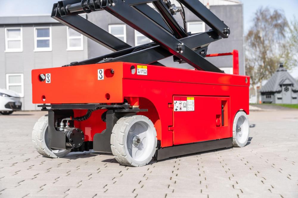 MaxLine Elektrisk Sakselift - arbejdshøjde op til 12 meter