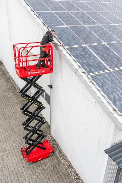MaxLine Elektrisk Sakselift - arbejdshøjde op til 12 meter