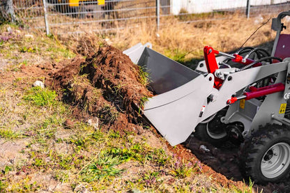 Weidemaster elektrisk minilæsser - løftekapacitet 500 kg, egenvægt 900 kg