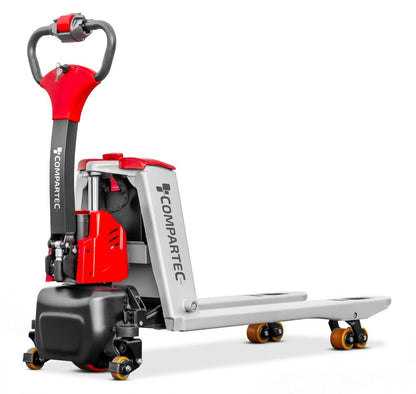 ForkLion PLUS El-palleløfter med støttehjul, 2000 kg kapacitet, inkl. batteri og oplader