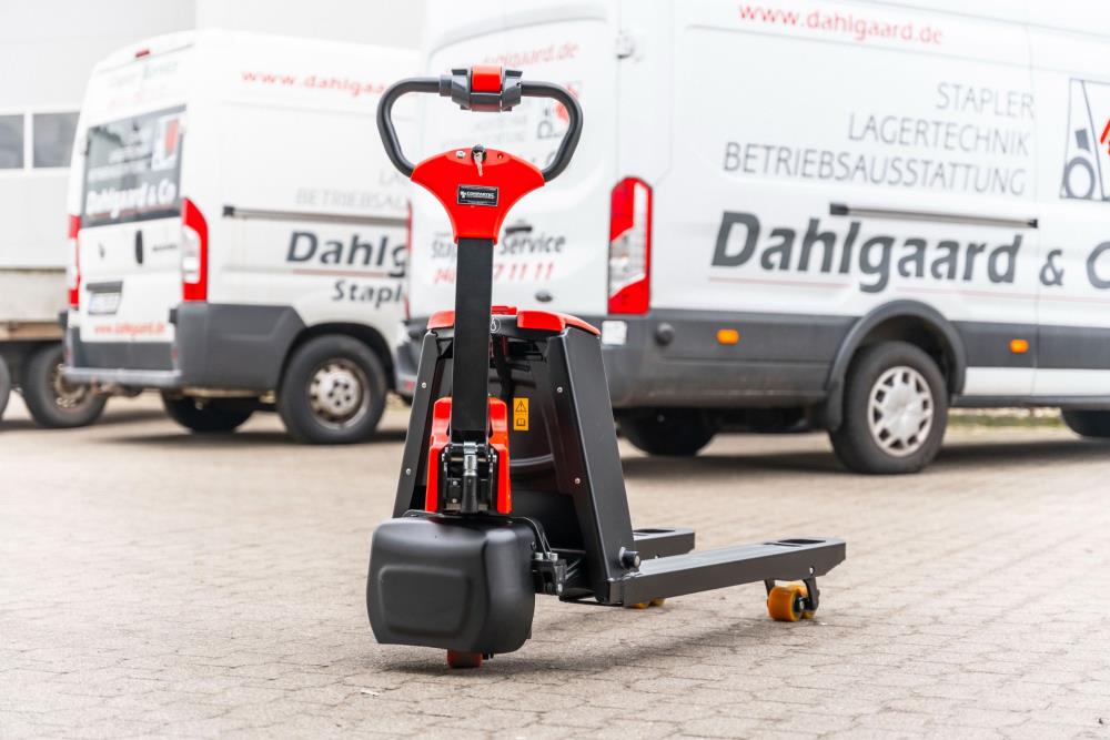 ForkLion El-palleløfter - 1500 kg kapacitet, inkl. batteri og oplader