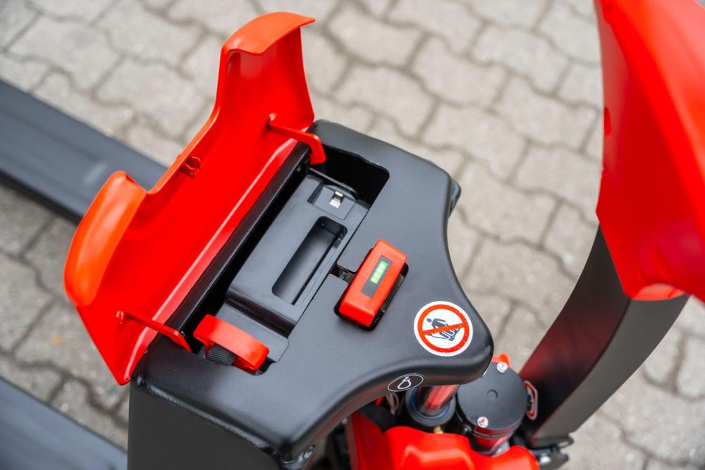 ForkLion El-palleløfter - 1500 kg kapacitet, inkl. batteri og oplader