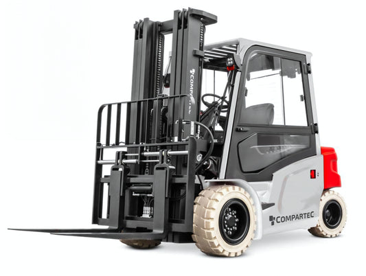 CSX LØVE - El gaffeltruck 4-hjulet fuldkabine, kapacitet 5000 kg, løftehøjde 4800 mm, Li-ion batteri