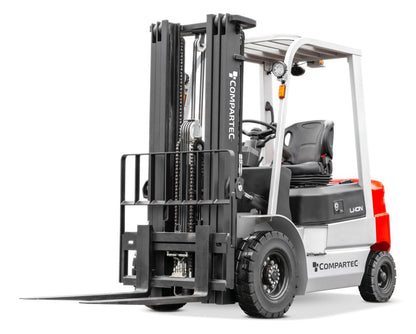 CSX30 - El gaffeltruck 4-hjulet, kapacitet 3000 kg, løftehøjde 4800 mm, Li-ion batteri