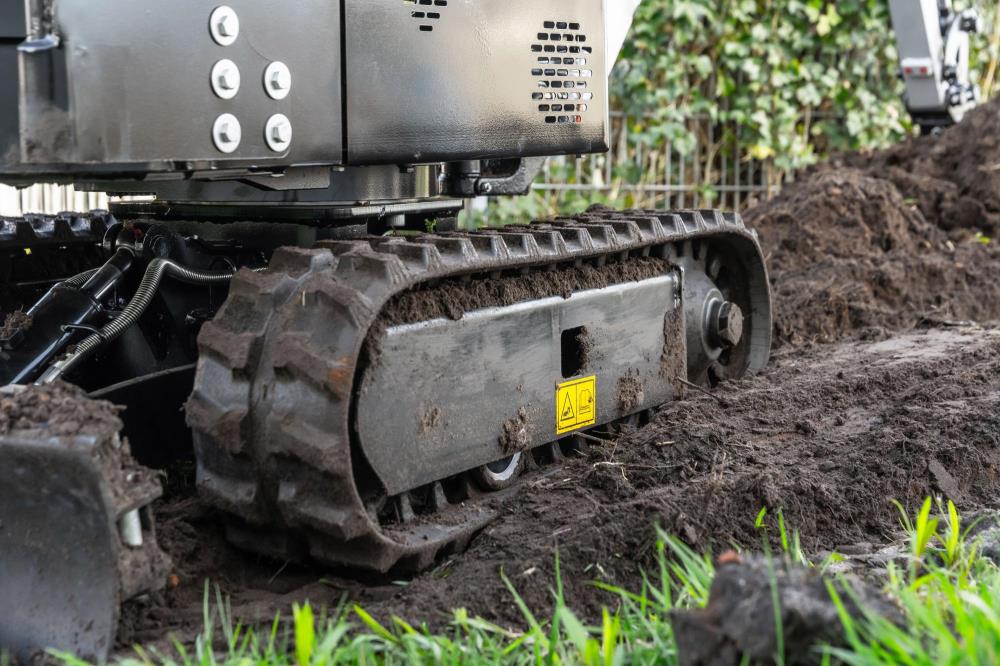 Bobmaster Yanmaster diesel minigraver - 1200 kg, inkl. skovlsæt