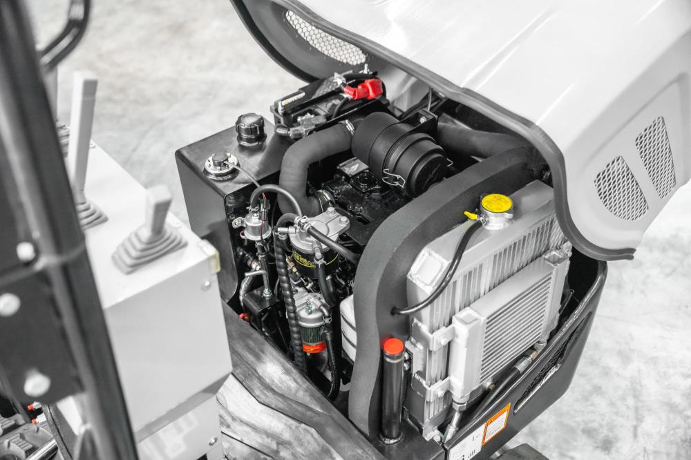 Bobmaster Yanmaster diesel minigraver - 1200 kg, inkl. skovlsæt