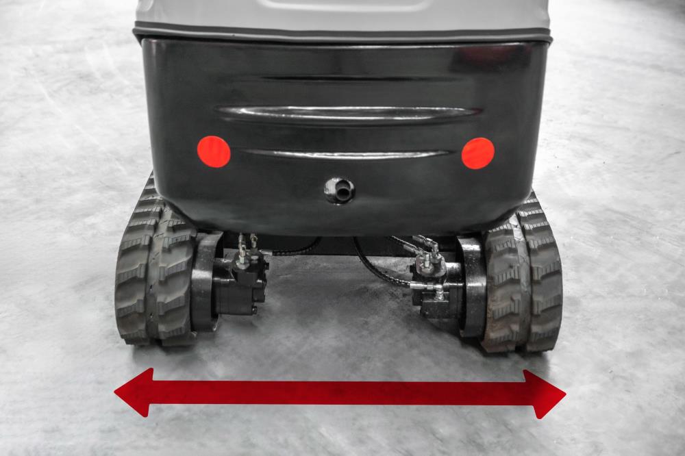 Bobmaster Yanmaster diesel minigraver - 1200 kg, inkl. skovlsæt